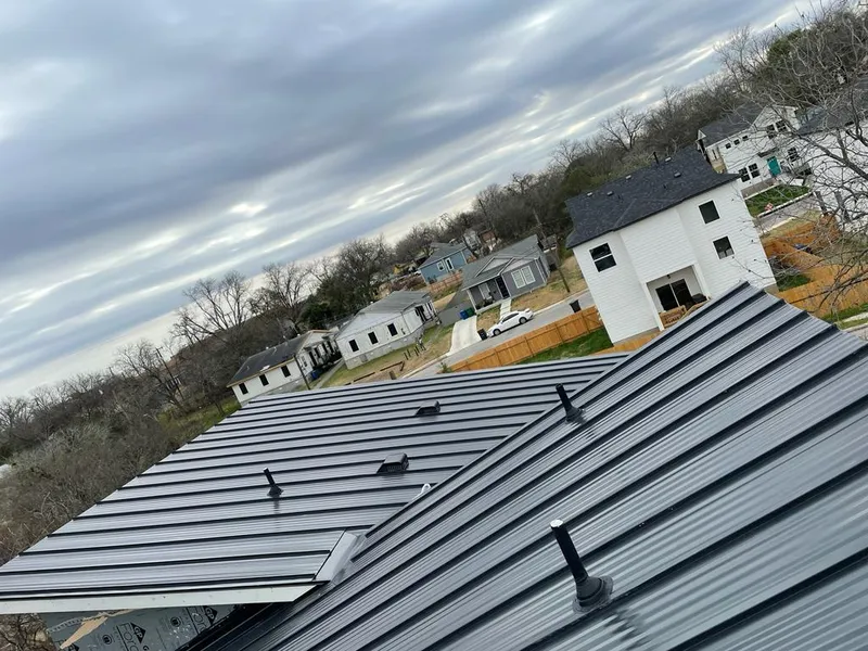 Standing seam metal roof panels with vents for Skylight Repair in Bluffton